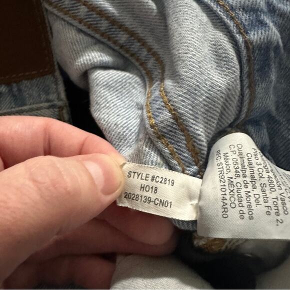 Madewell The Perfect Vintage High Rise Jeans in Fitzgerald Wash Sz 24 - Picture 11 of 14